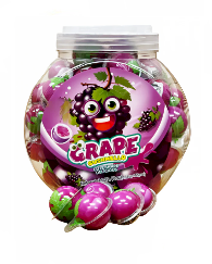 Grape Gushmello Gummy Candy Jar 55ct