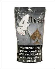 4 Aces Silver Pipe Tobacco 16oz bag