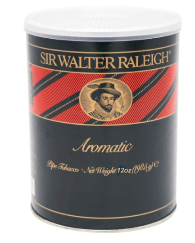 Sir Walter Raleigh Aromatic pipe tobacco 12oz can
