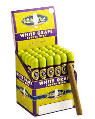 White Owl White Grape Tube Upright Box 30's