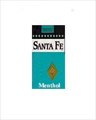 Santa Fe Menthol Filtered Cigar Carton 10/20's
