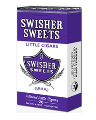 Swisher Sweets Grape Little Cigar Carton 10/20's
