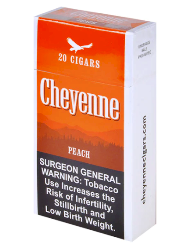 Cheyenne Peach Filtered Cigar carton 200 cigars