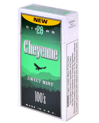Cheyenne Sweet Mint Filtered Cigar carton 200 cigars