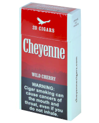 Cheyenne Wild Cherry Filtered Cigar carton 200 cigars