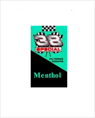 38 Special Menthol Filtered Cigars carton 200 cigars