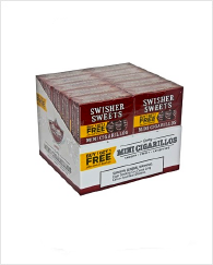 Swisher Sweets Mini Sweet Cigarillo B1G1F (120 cigars)