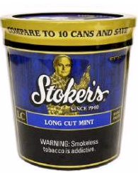 Stoker's Long Cut Mint Tobacco 12oz Tub