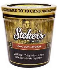 Stoker's Long Cut Natural Tobacco 12oz Tub