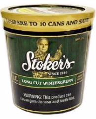 Stoker's Long Cut Wintergreen Tobacco 12oz Tub