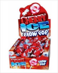 Charms Cherry Ice Blow Pop 48ct Box