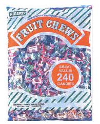 Assorted Fruit Chews 240ct