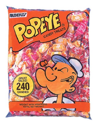 Popeye Fruit Chews 240ct