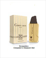 Obsession / EAD Compulsion Cologne 2.75oz Spray Bottle