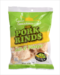 Carolina Country Salt & Vinegar Pork Skins 6-2.75oz bags