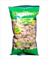 Dixon Central Salt & Vinegar Pork Skins 1.5oz/12ct