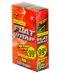 Good Times Strawberry Flat Wrap 25/2-50ct