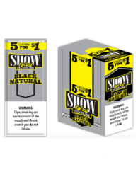 Show Cigarillos Black Natural 75 cigars