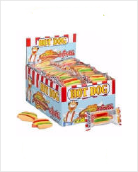 Gummi Hot Dog 60ct