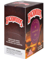 Backwoods Cognac XO Cigars pack 5/8's 40 cigars