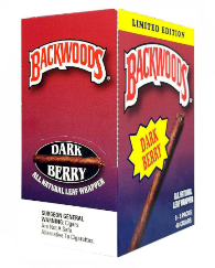 Backwoods Dark Berry Cigars pack 5/8's 40 cigars