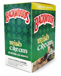 Backwoods Irish Cream Cigars pack 5/8's 40 cigars