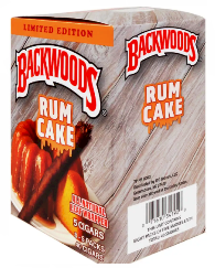 Backwoods Rum Cake Cigars pack 5/8's 40 cigars