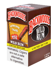 Backwoods Wild Rum Cigars pack 5/8's 40 cigars