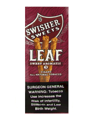 Swisher Sweets Leaf Sweet Aromatic Cigars 30ct