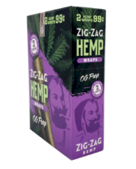 Zig Zag OG Purple Hemp Wrap