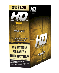 Good Times #HD Honey Cigarillos 15/3 (45 cigars)
