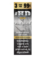 Good Times #HD Pure Silver Cigarillos 15/3 (45 cigars)