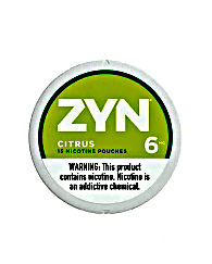 Zyn CITRUS Pouches 5 Cans