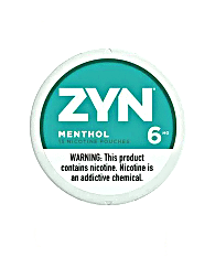 Zyn MENTHOL Pouches 5 Cans