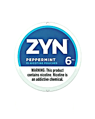 Zyn PEPPERMINT Pouches 5 Cans