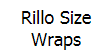 Zig Zag Rillo Wraps