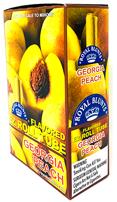 Royal Blunts Georgia Peach EZ Roll Tube 25ct
