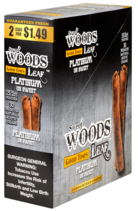 Good Times Sweet Woods Leaf Platinum Cigarillos
