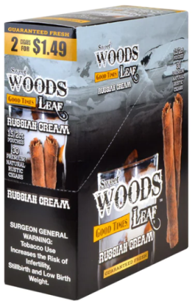 Good Times Sweet Woods Leaf Russian Cream Cigarillos