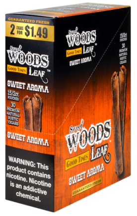 Good Times Sweet Woods Leaf Sweet Cigarillos