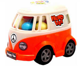 Kidsmania Happy Van Candy 12ct