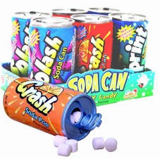 Kidsmania Soda Can Candy 12ct