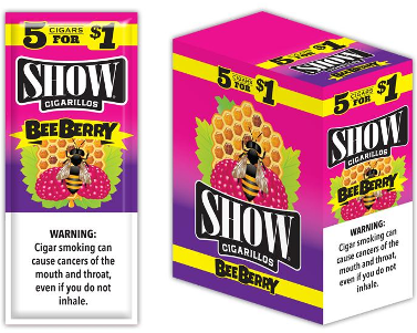 Show Bee Berry Cigarillos 75 cigars