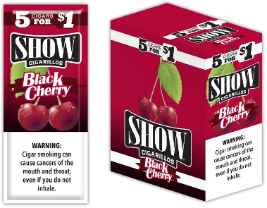 Show Black Cherry Cigarillos 75 cigars