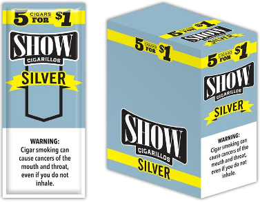 Show Silver Cigarillos 75 cigars