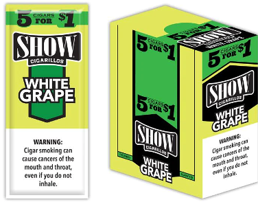 Show White Grape Cigarillos 75 cigars