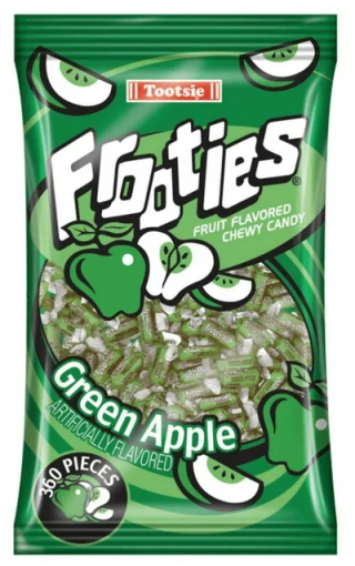 Green Apple Tootsie Frooties 360ct