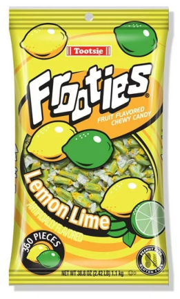 Lemon Lime Tootsie Frooties 360ct