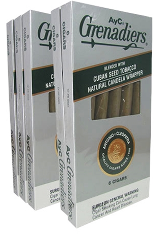 Antonio y Cleopatra AyC Grenadier Light pack 10/6's - 60 cigars