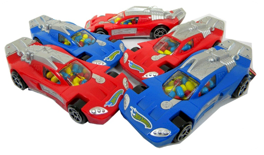 Hot Wheels Candy Filled Race Cars